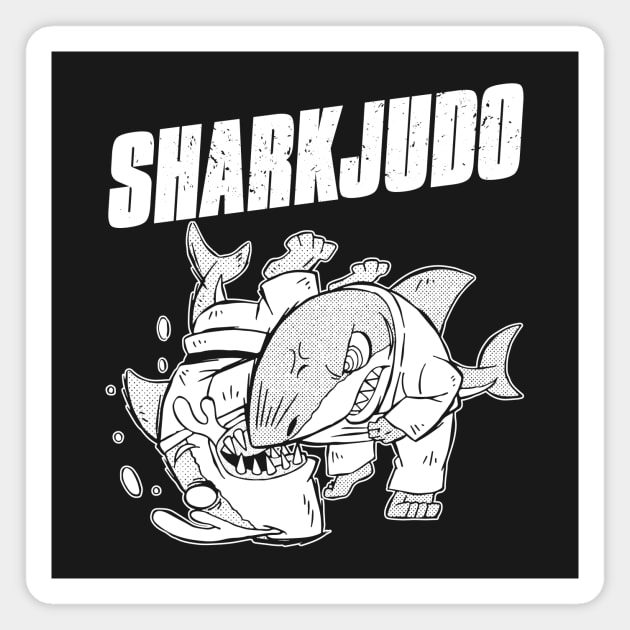 SHARKJUDO Magnet by HiROT0